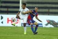 Jeje (left) failed to impact the game much